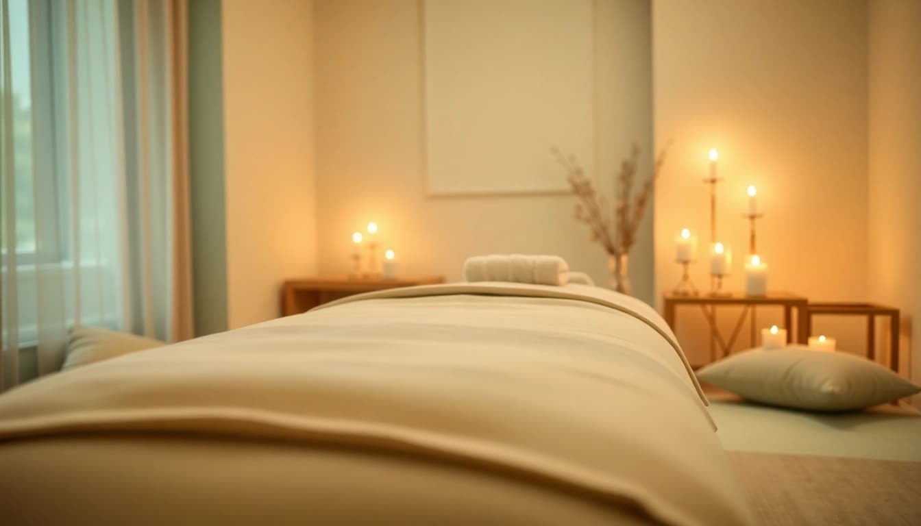 Experience 오산출장마사지 in a tranquil home setting with welcoming ambiance and soothing decor.