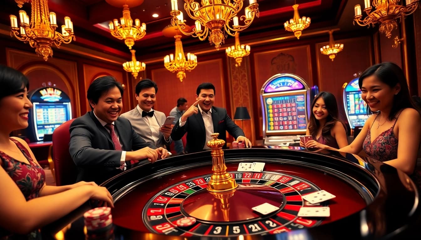 Experience the thrill of gambling with lazadatoto at a luxurious casino atmosphere.