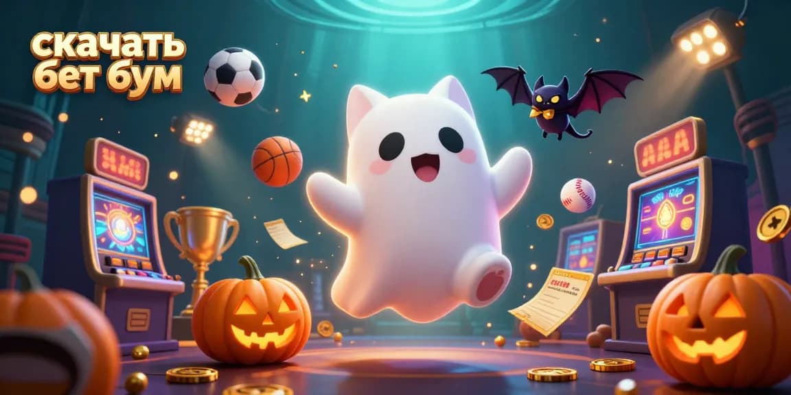 Engage in exciting bets with скачайте бет бум, where a ghost cat and bat guide your sports betting adventure!