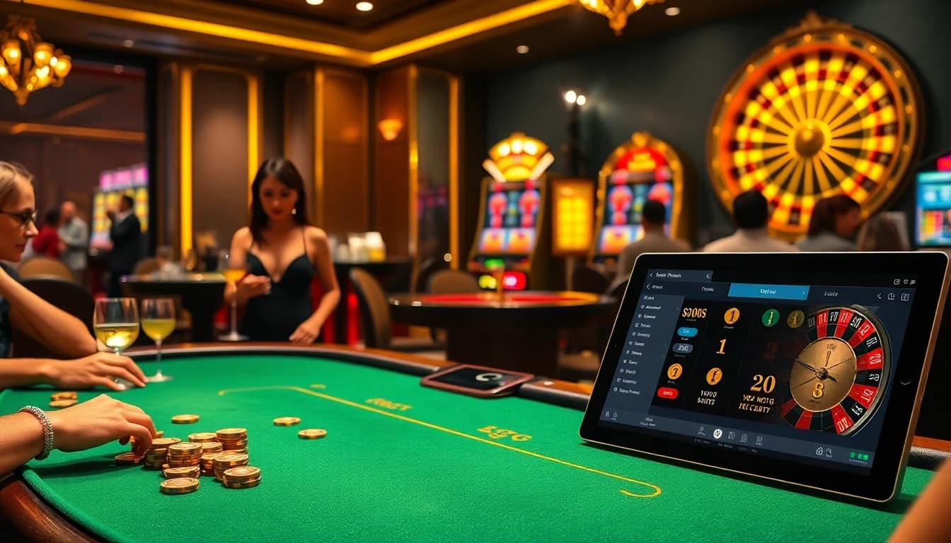 Experience thrilling casino games at https://thabethome.com/ with vibrant tables, luxurious atmosphere, and online interfaces.
