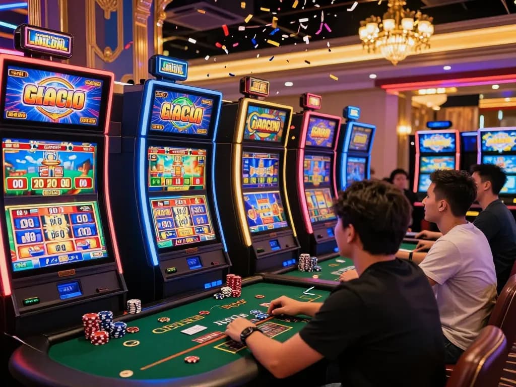Rasakan pengalaman permainan online yang mendebarkan dengan slot gacor hari ini di platform kasino virtual yang penuh warna dan penuh kegembiraan.
