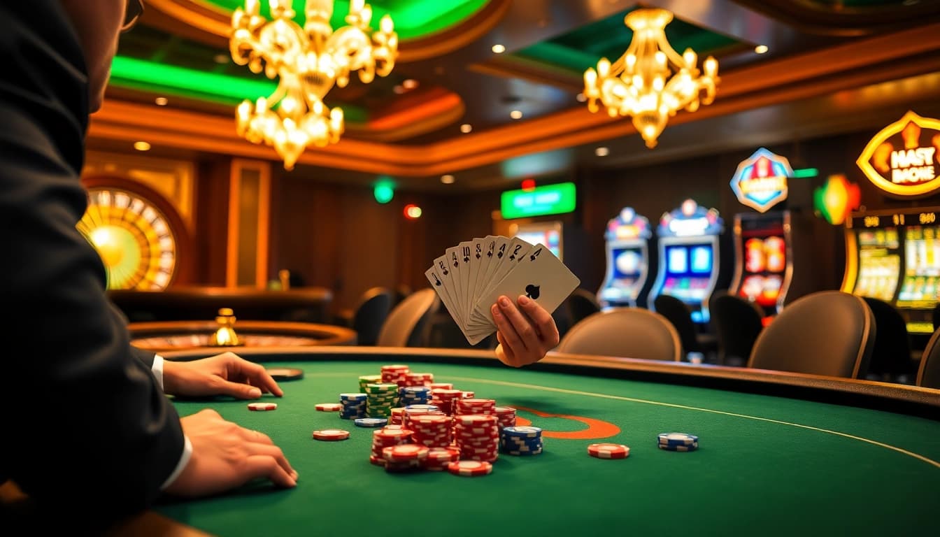 Experience the thrill of high-stakes poker at https://thabet1.net/ with vibrant casino visuals and winning moments.