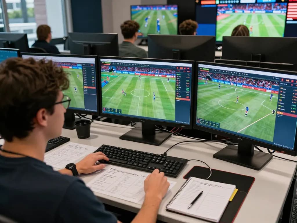 Maximizing ty le keo in an engaging home sports betting setup, with live odds and strategies visible