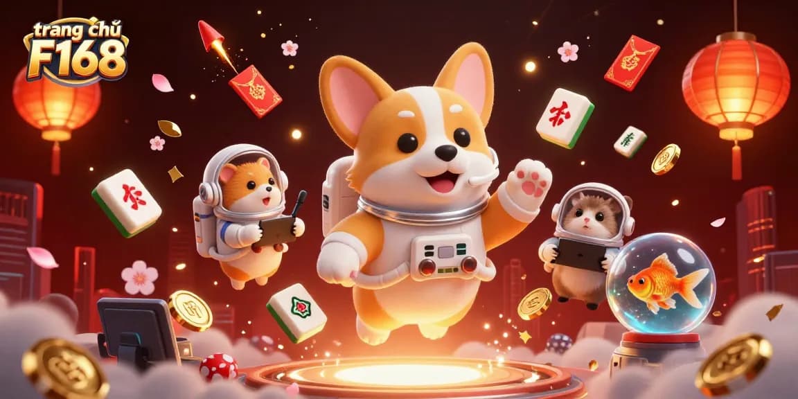 Experience excitement and win big at trang chủ F168 with vibrant casino elements and engaging characters.