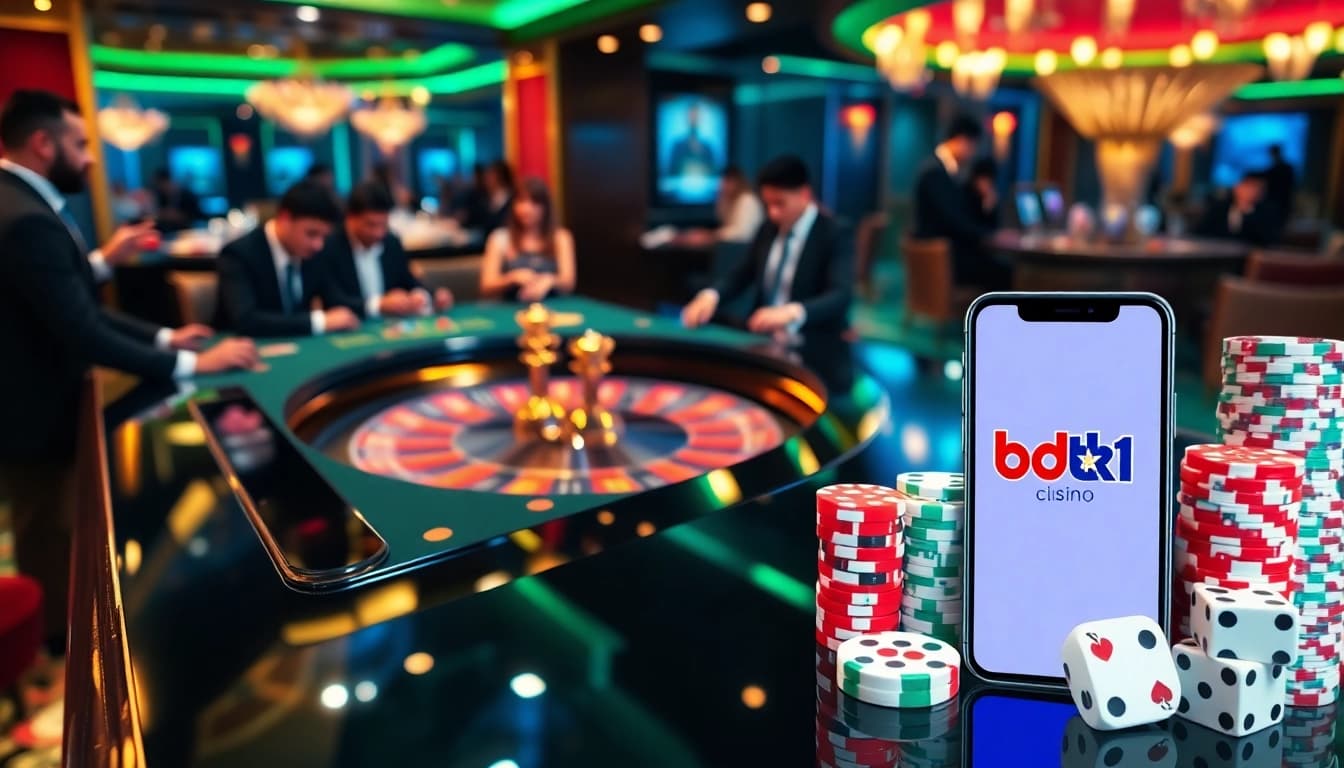Experience thrilling casino action with the bdtk1 app, luxurious gaming, and vibrant roulette.