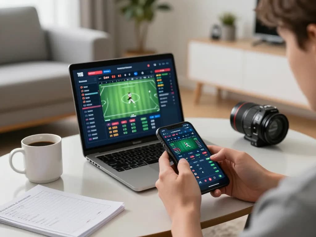 Place strategic bets using toto8 link alternatif on your smartphone in a cozy living room.