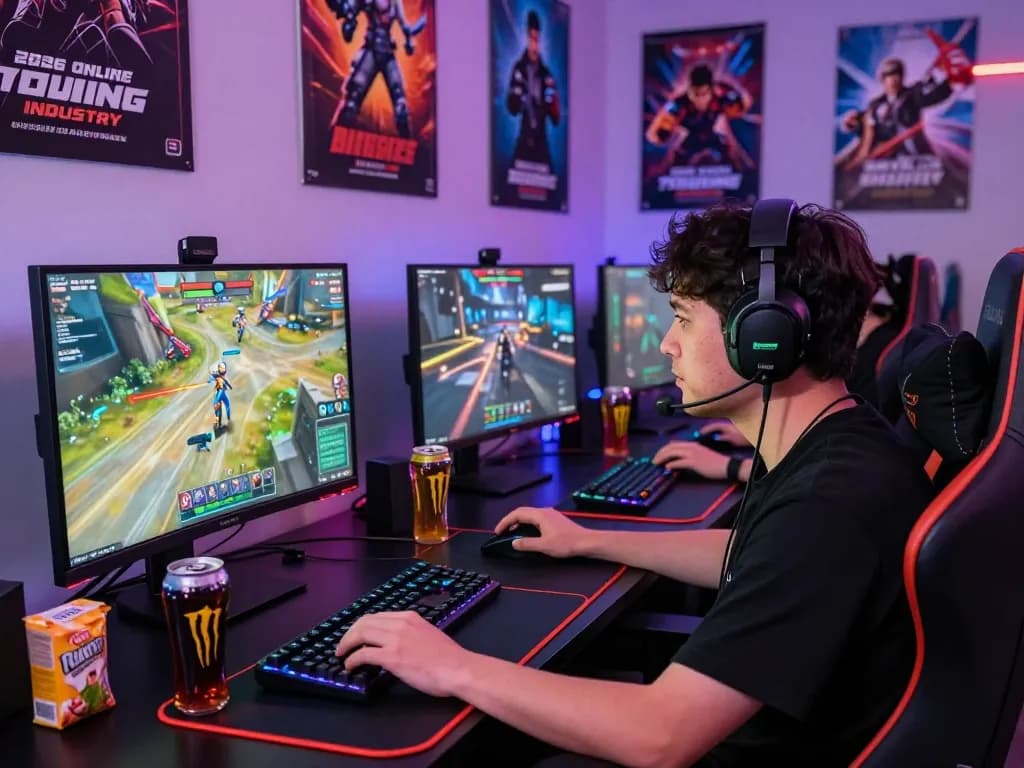 Gaming setup featuring the keyword mpi2121, vibrant LED lights, and passionate player interaction.