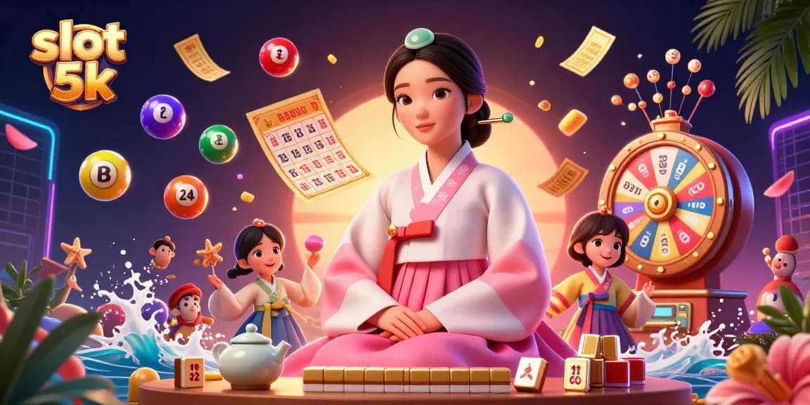 Experience exciting gameplay at slot 5k with dynamic colorful elements and engaging visual effects.