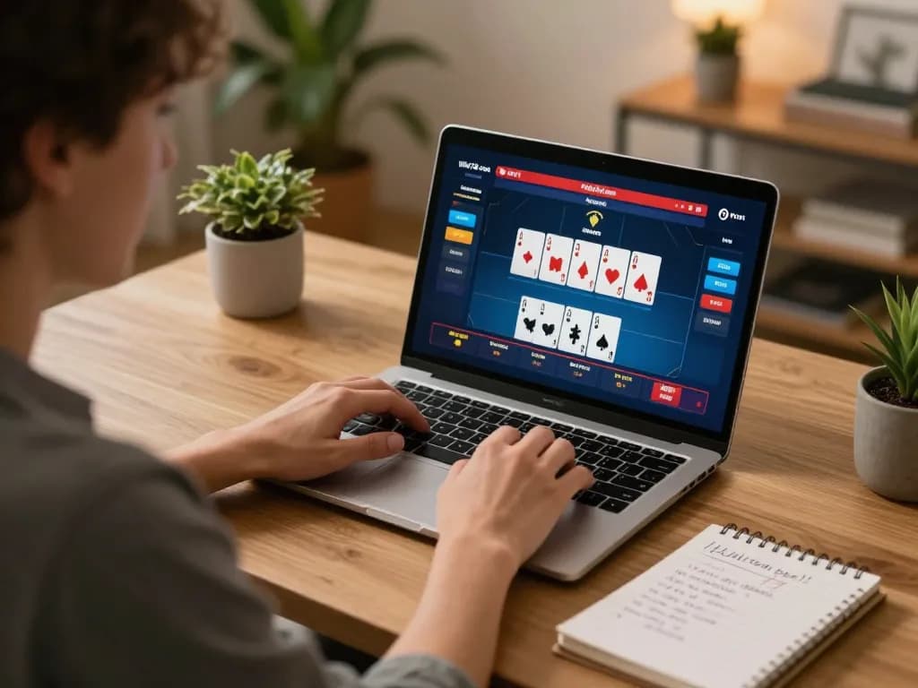 Engaging poker game interface on win678 com during an exciting online gambling session