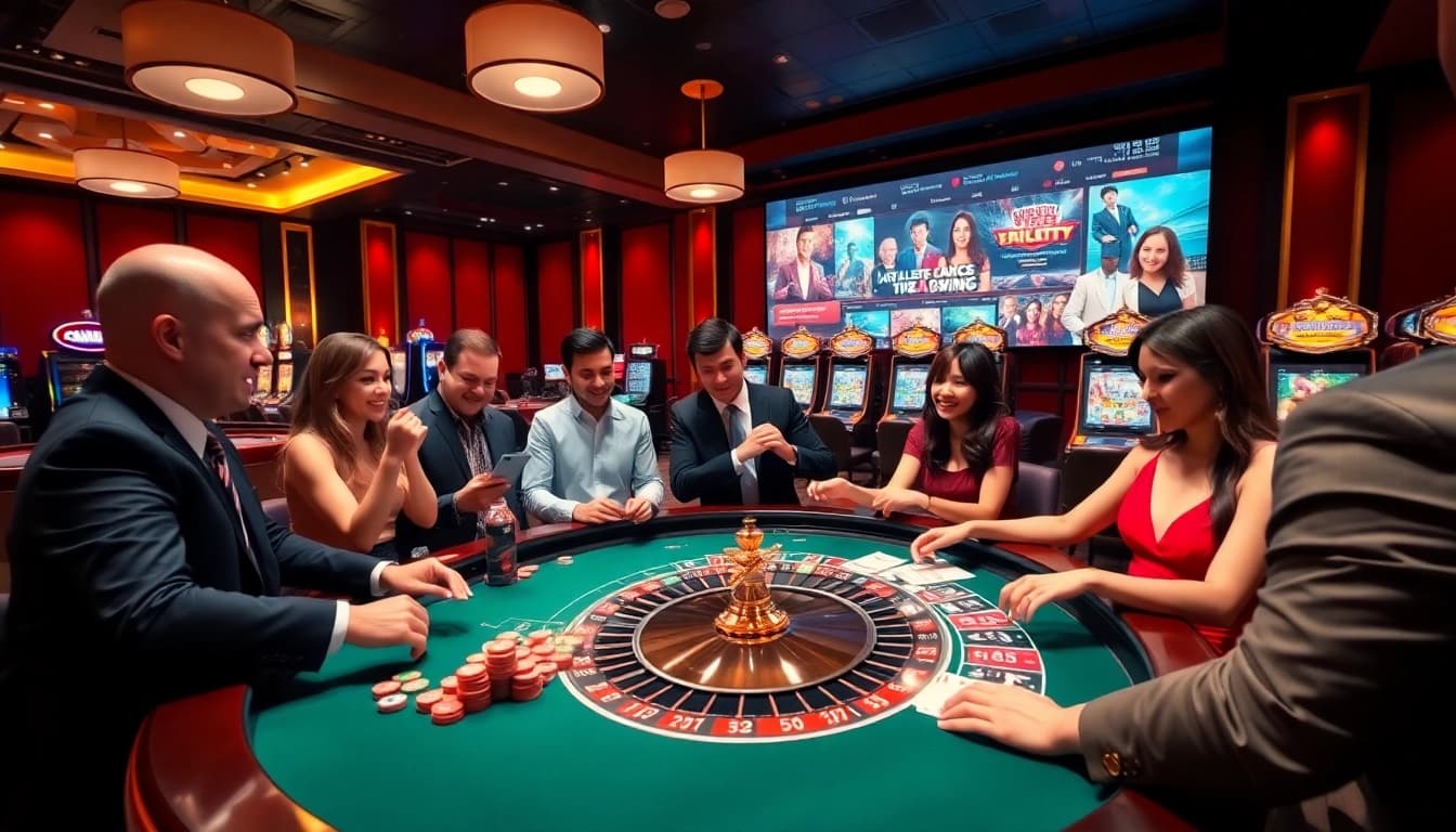 Experience the excitement of gaming at https://rr88.mov/ with players engaging in thrilling casino games.