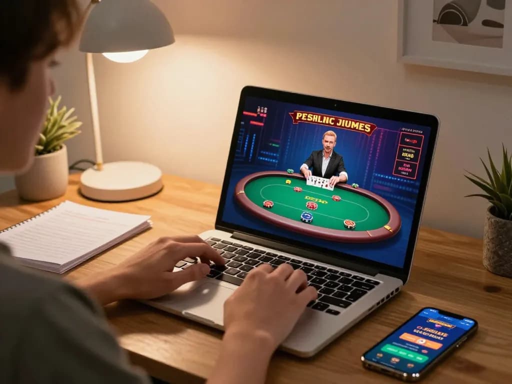 Engaging online poker gameplay with max88pro, showcasing a player actively strategizing and managing bets.