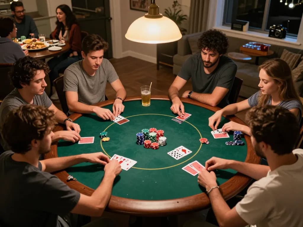 Smartcityhostels invites you to enjoy a thrilling home poker night filled with strategy and social interaction.