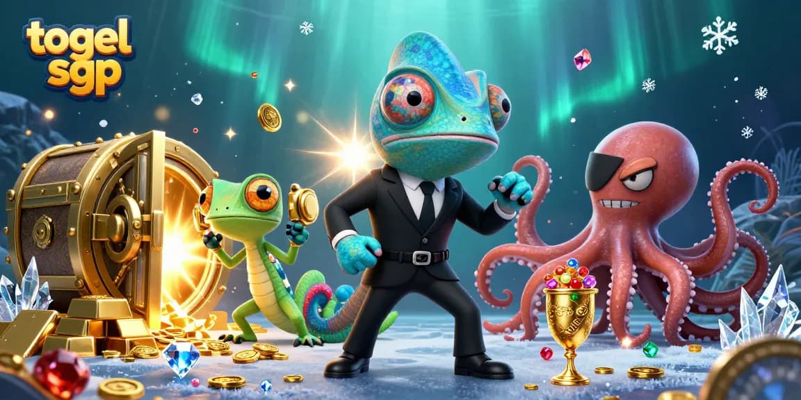 Experience the thrill of togel sgp with dynamic action from a secret agent chameleon and his companions.