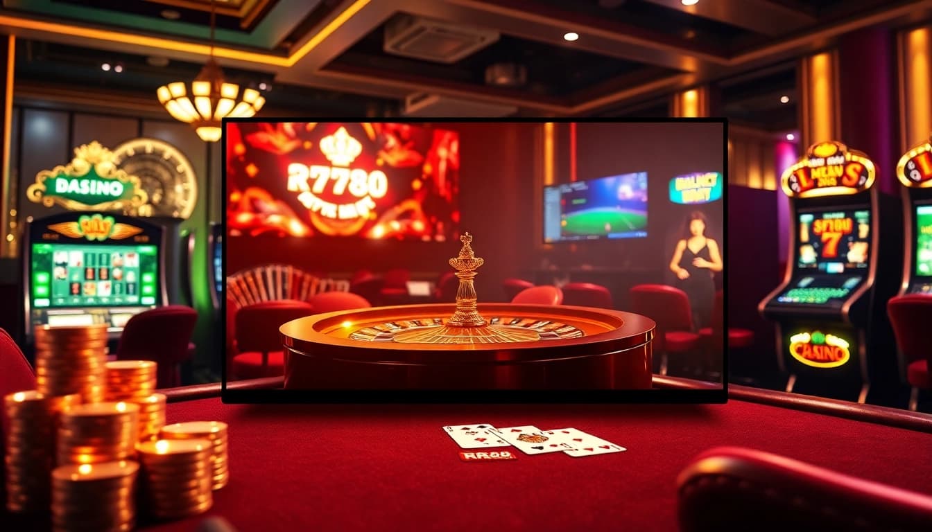 RR88 online gambling platform showcasing vibrant casino games and betting excitement