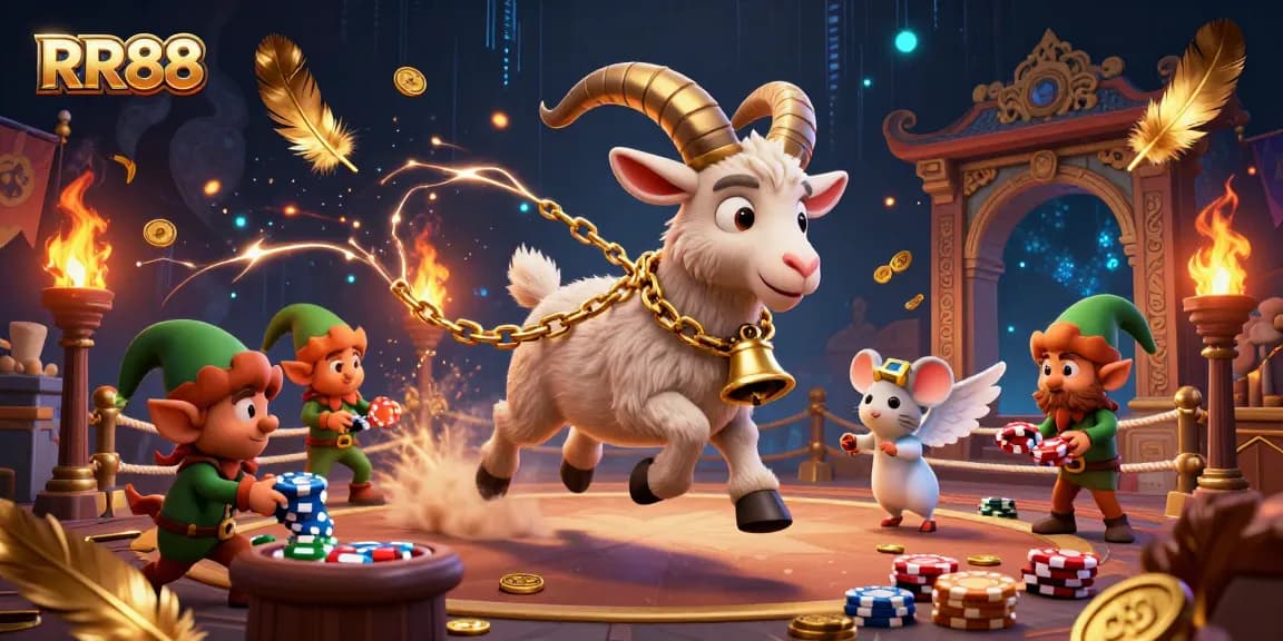 Experience thrilling gameplay at RR88 Casino with rich visuals of a festive casino scene.