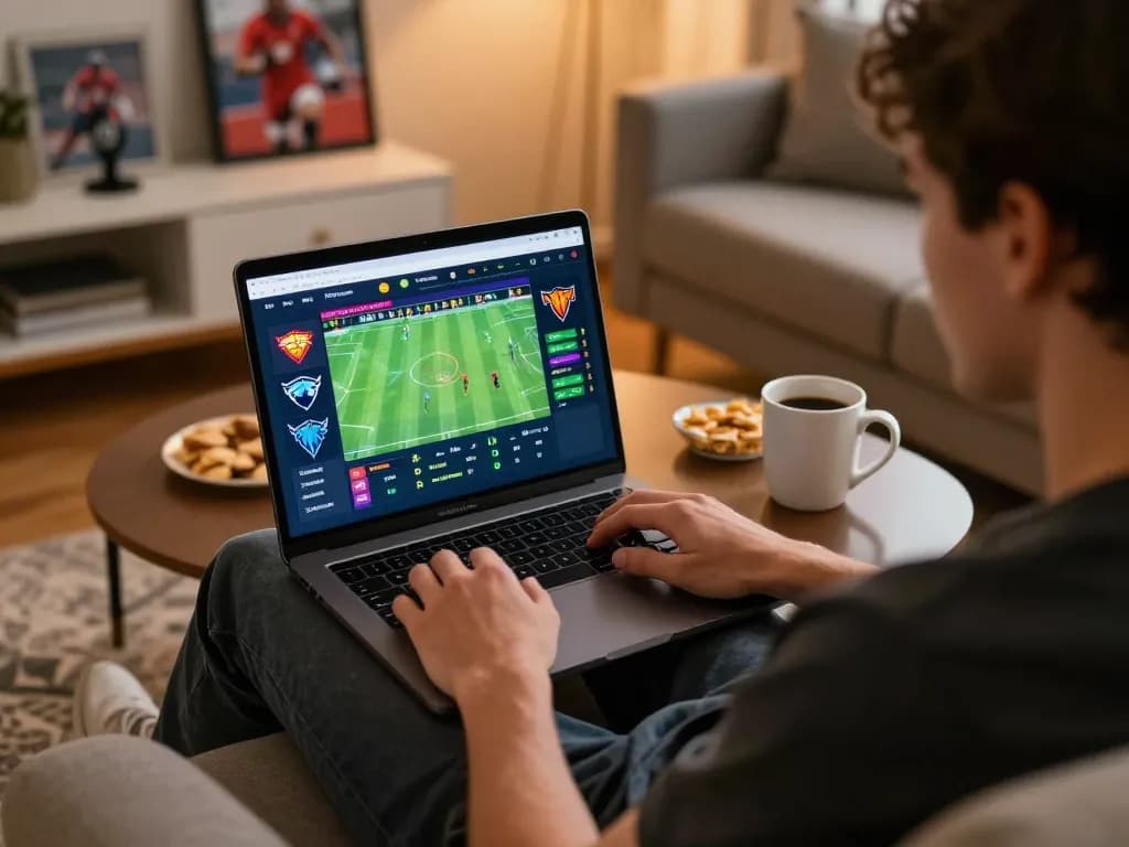 Experience thrilling sports betting at rr88 with an engaging online gaming setup.