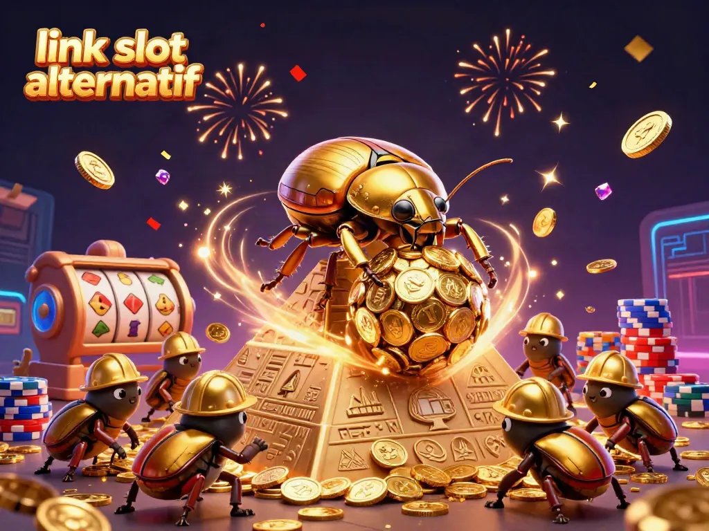Menangkan jackpot dengan link slot alternatif yang menampilkan karakter unik dan elemen kasino yang meriah.