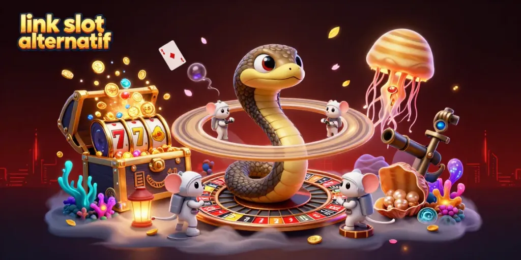 Temukan link slot alternatif dengan visual menarik gamified yang menampilkan keberuntungan dan kesenangan bermain di GWP168.