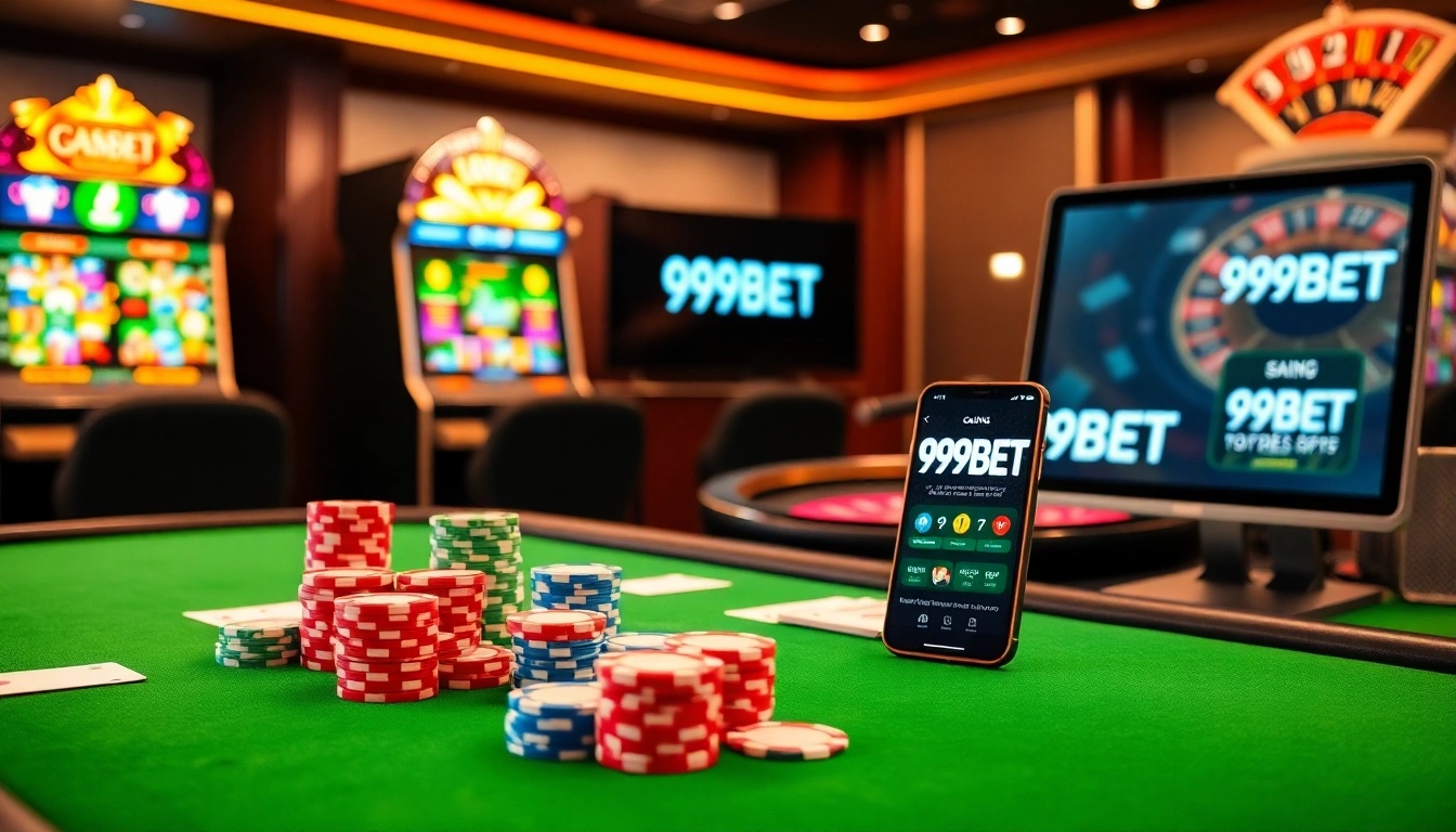 Experience thrilling poker and slot games at 999BET's luxurious online casino.