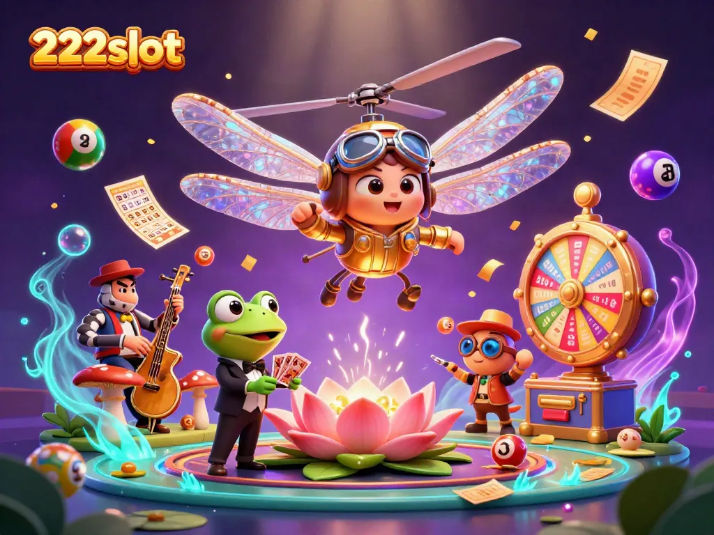 Mainkan slot di 222slot dengan suasana kasino yang ceria dan visual yang mengagumkan.
