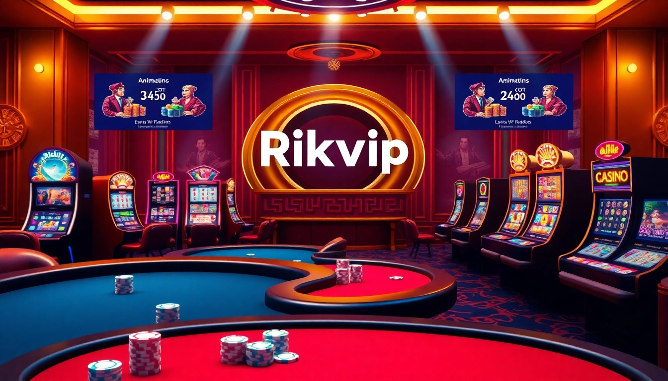 Experience thrilling gameplay at Rikvip with immersive online casino visuals and vibrant interaction.