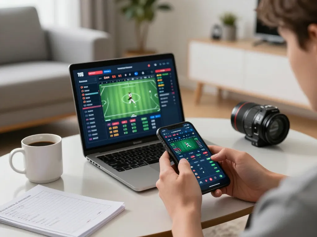Place strategic bets using toto8 link alternatif on your smartphone in a cozy living room.