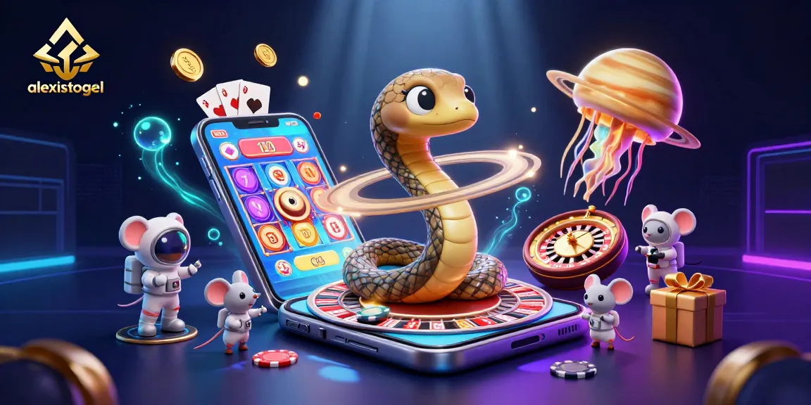 Menangkan hadiah besar dengan bermain di alexistogel; ular Saturnus berlomba di roda roulette dengan pembayaran jackpot melimpah.