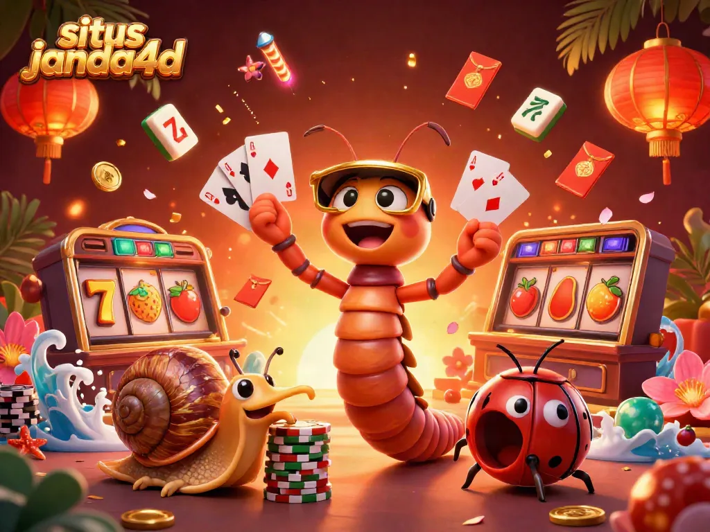Bermain dengan situs Janda4D yang menyajikan dealer kartun penuh warna dan elemen kasino yang menarik.