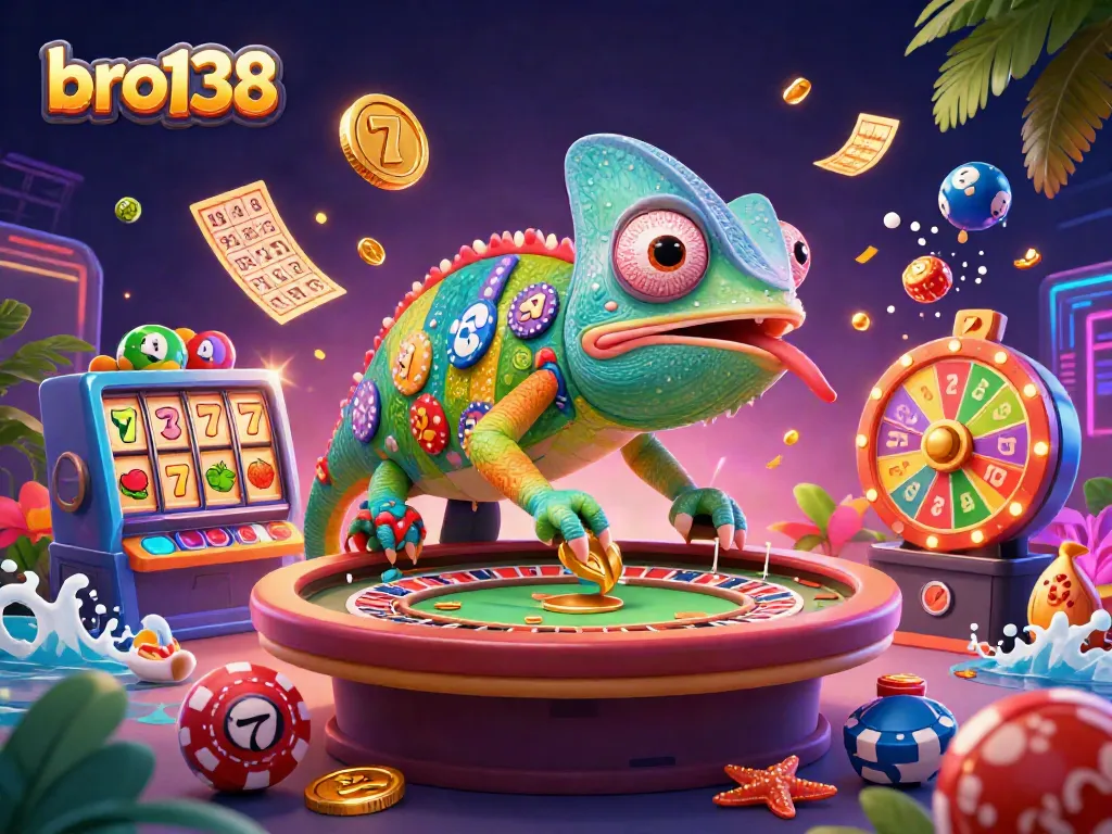 Engage with bro138's vibrant casino scene filled with colorful slots, exciting games, and dynamic energy.