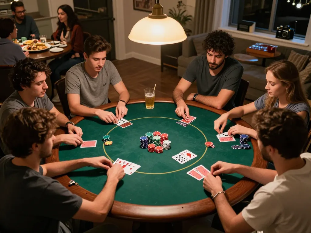 Smartcityhostels invites you to enjoy a thrilling home poker night filled with strategy and social interaction.