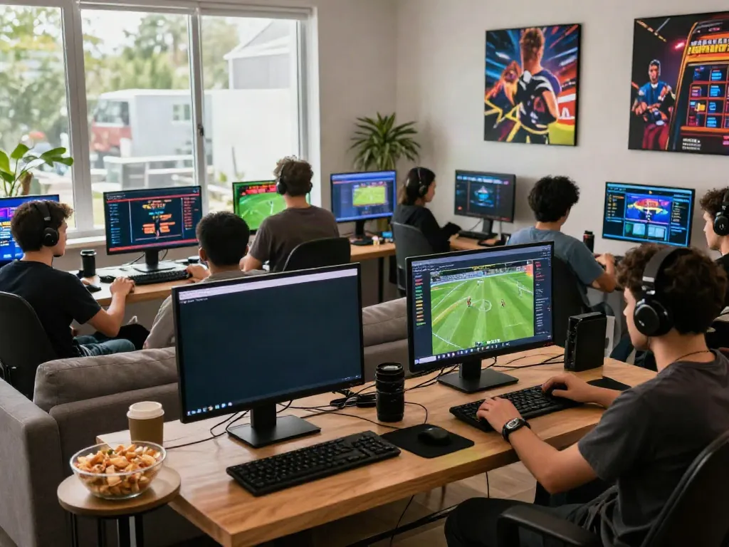 Players immersed in the exciting world of online betting at xx88, analyzing sports odds and statistics.
