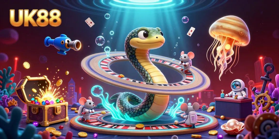 Experience thrilling gameplay at UK88 with an interactive cosmic casino featuring unique characters and vibrant visuals.