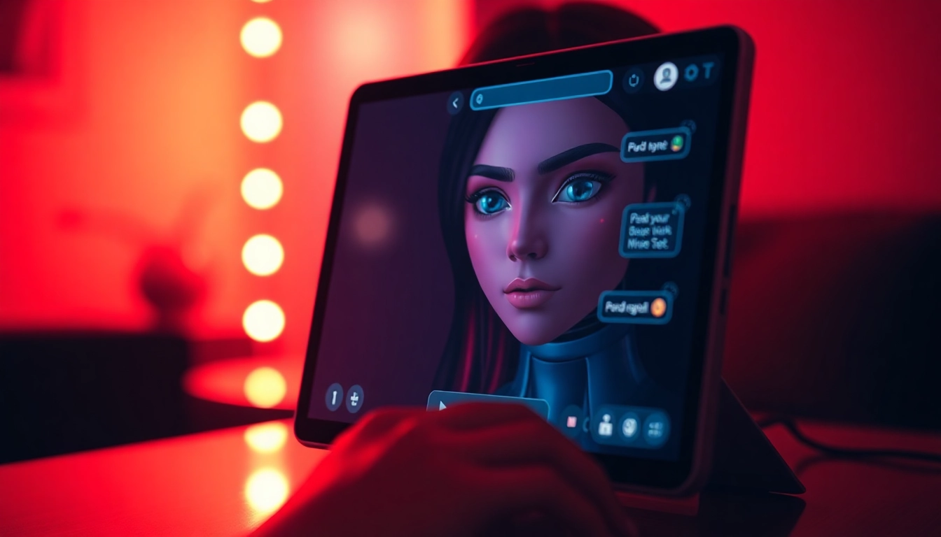 Engage in intimate AI chat porn with a realistic AI chatbot interaction.