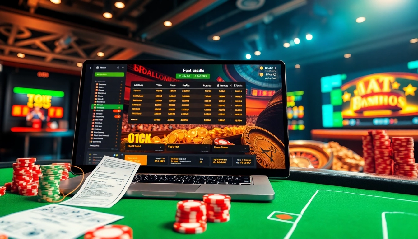 Lô đề trực tuyến betting experience with vibrant casino elements and interactive interface.