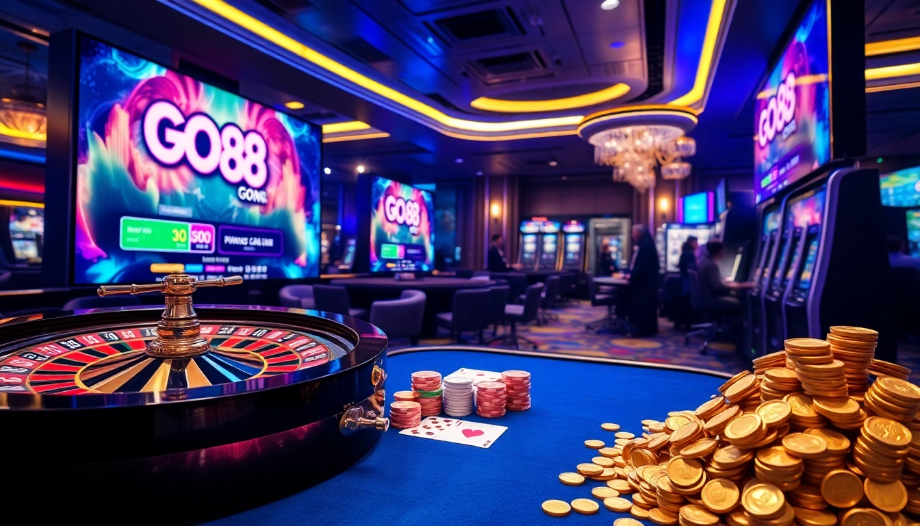 Experience high-stakes excitement at https://go88app.cn.com/ with luxurious casinos featuring roulette, poker, and winning slots.