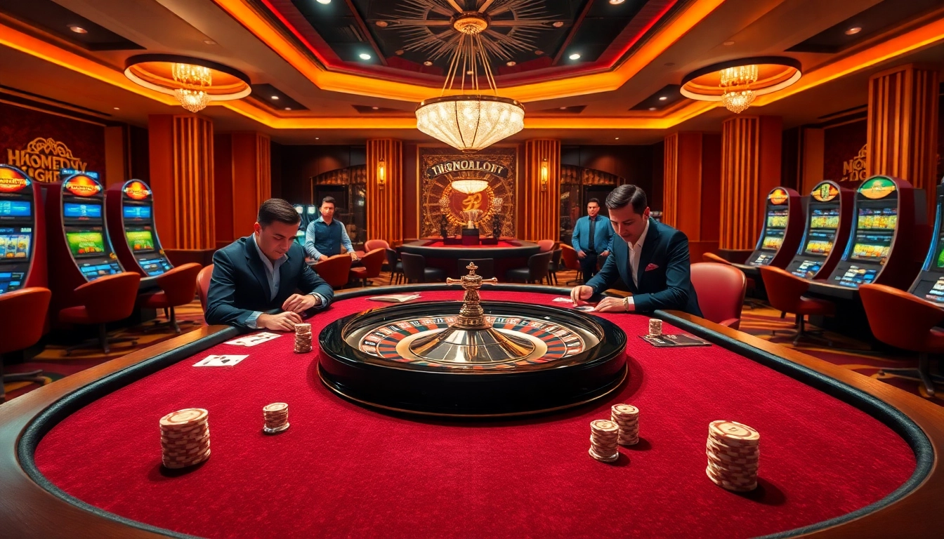 Experience excitement at jun88 trang chủ with luxury gaming and vibrant casino atmosphere.