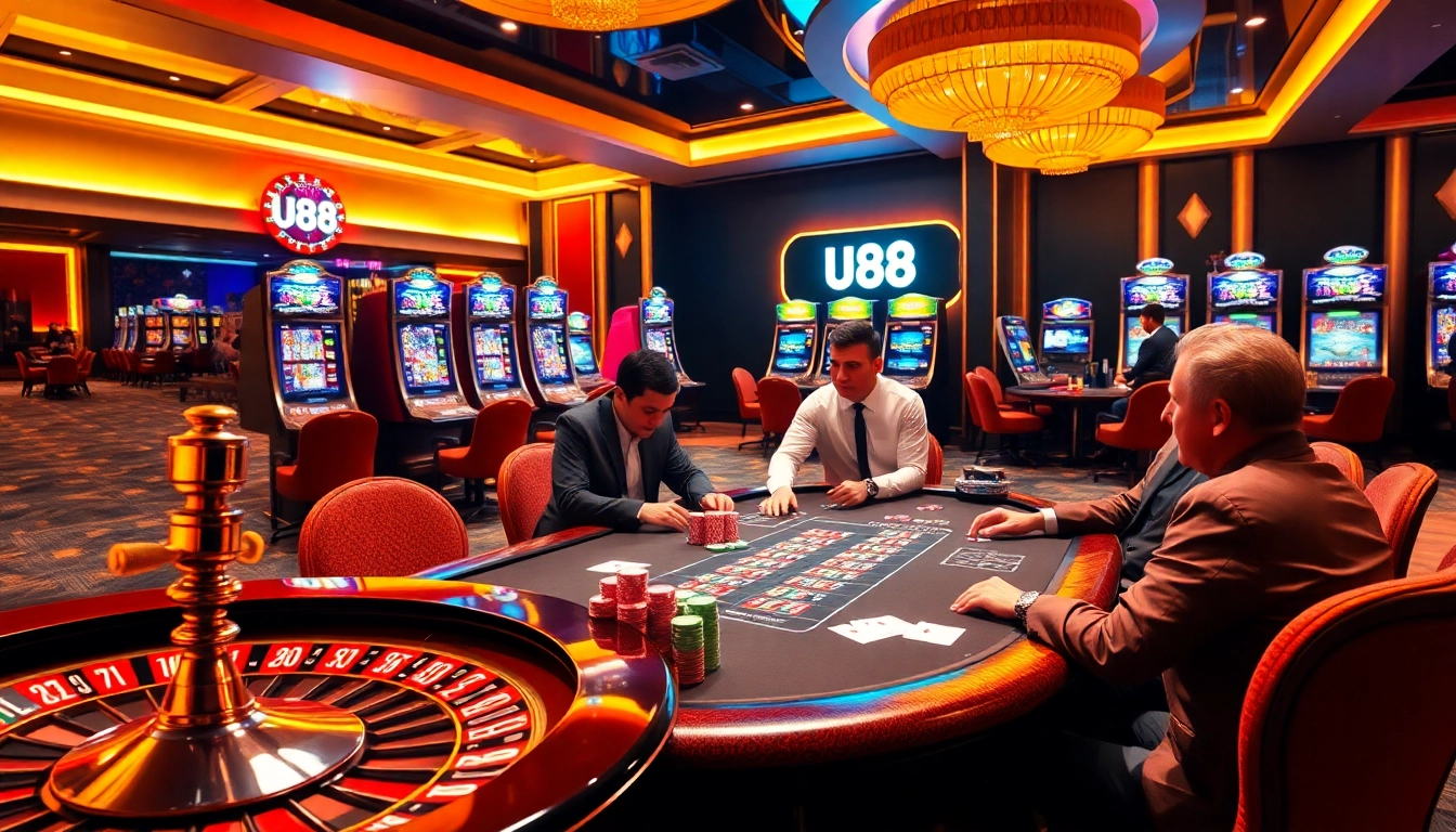 Experience thrilling poker stakes and dynamic games at U88 casino, where excitement awaits.